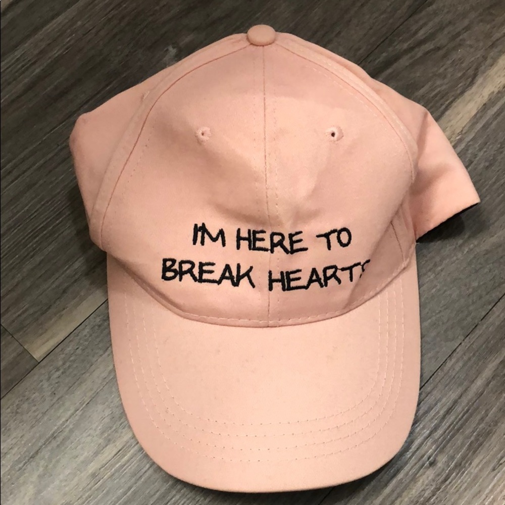 Pink hat